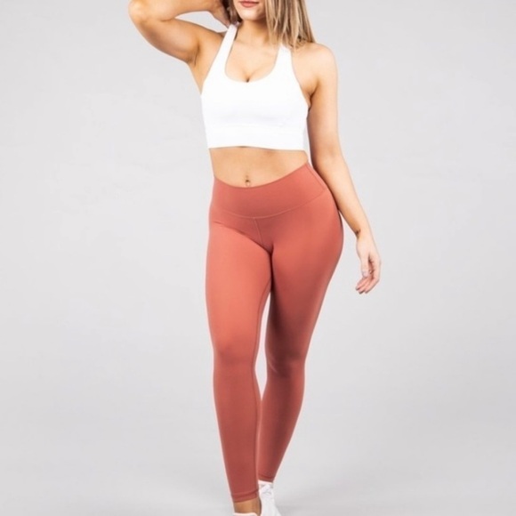 SzS BuffBunny Rosa Leggings in Cinnamon GUC Similar to Aligns - Picture 2 of 8